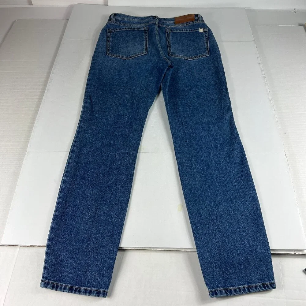 Max Mara Jeans Women's 29x29* Weekend Cropped Cigarette Skinny Blue Denim Tag 8